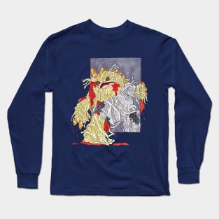 Spaghetti Yeti Long Sleeve T-Shirt